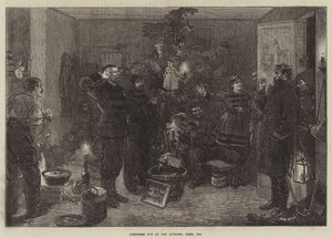 1870年巴黎前哨的平安夜